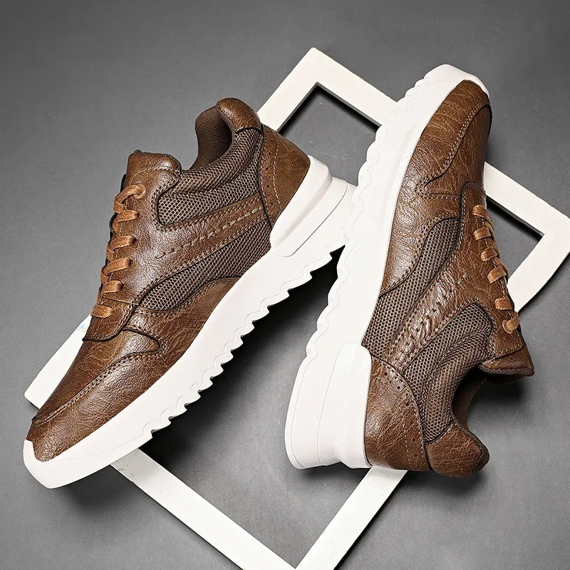 Leisure Fashion Man Elevator Shoes Men Shoes - Tophatter Daily Deals