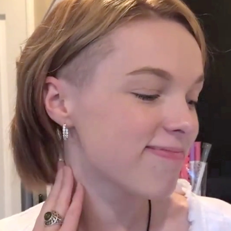 Sparkling Jewelry Hoops Stud Earrings Earrings - Tophatter Daily Deals