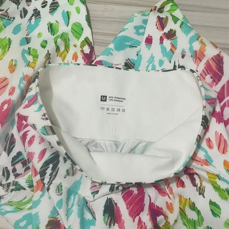 Print Tie Dye Sports Leggings Gym Leggings - Tophatter Daily Deals