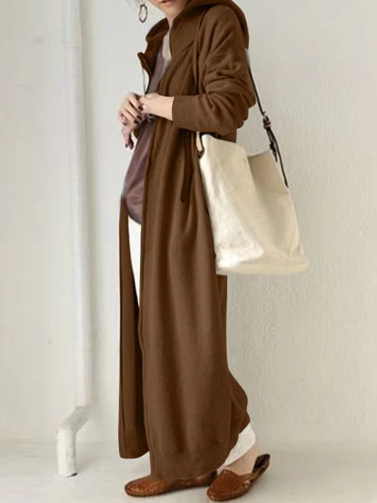 Fashion Hooded Sports Sweatshirt Maxi Dresses - Tophatter Daily Deals