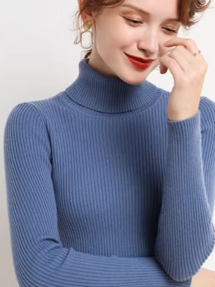 Basic Soft Top Sweaters For Women Blouses - Tophatter Daily Deals