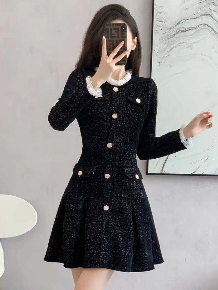 Stylish Office Ladies Retro Fishtail Mini Dress Work Wear Blazers - Tophatter Daily Deals