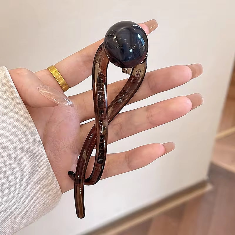 Korean Hair Clips for Women Black Hair Care - Tophatter Daily Deals