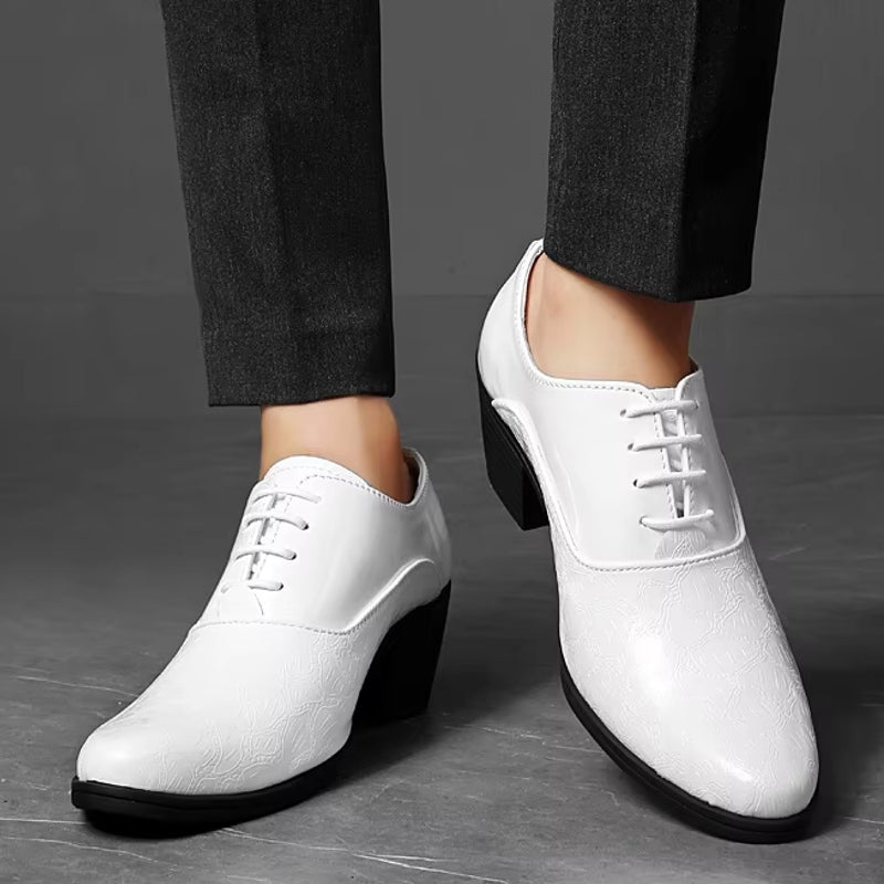 Groom Wedding Shoes Oxford Men Dress Shoes Men Dresses Shoes - Tophatter Daily Deals