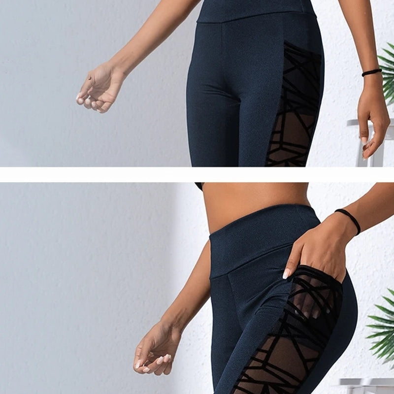 Yoga Fitness Leggings Leggings - Tophatter Daily Deals