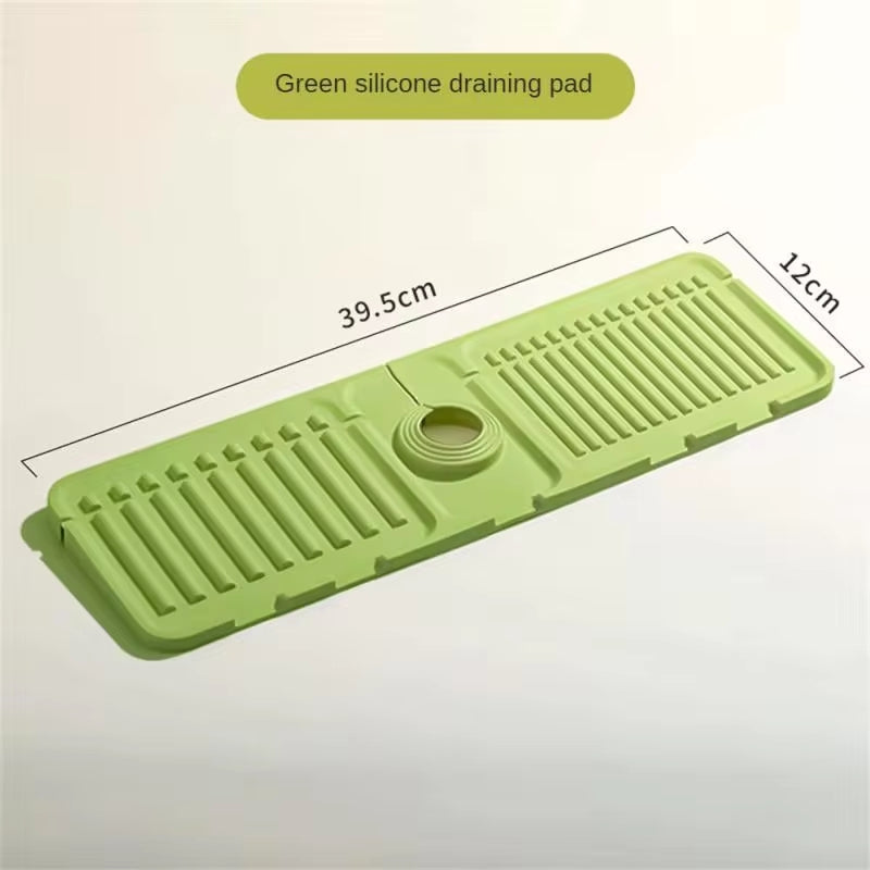 Silicone Kitchen Sink Splash Guard Drain Pad Home Supplies - Tophatter Daily Deals
