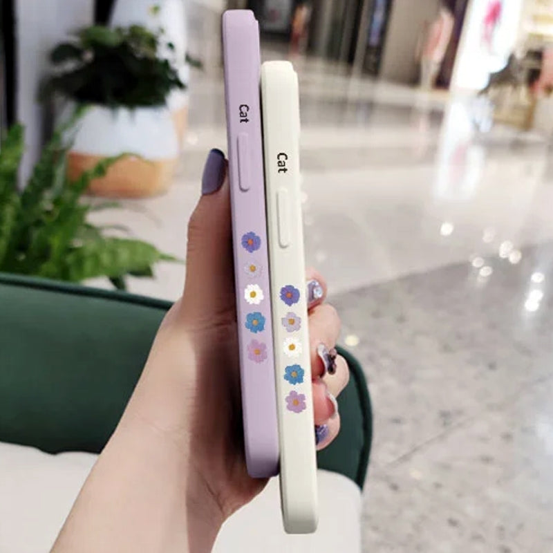 String Cat Floral Case For Samsung Samsung Cases - Tophatter Daily Deals