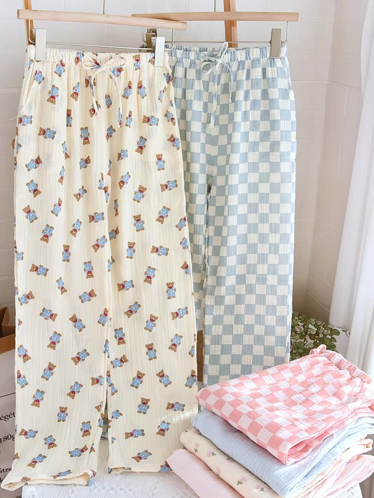 Casual Straight Trousers Home Clothes Pants Jumpsuits Pants - Tophatter Daily Deals