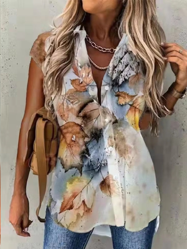 Women Shirts Fashion Casual Loose Shirts Gold Blouses - Tophatter Daily Deals