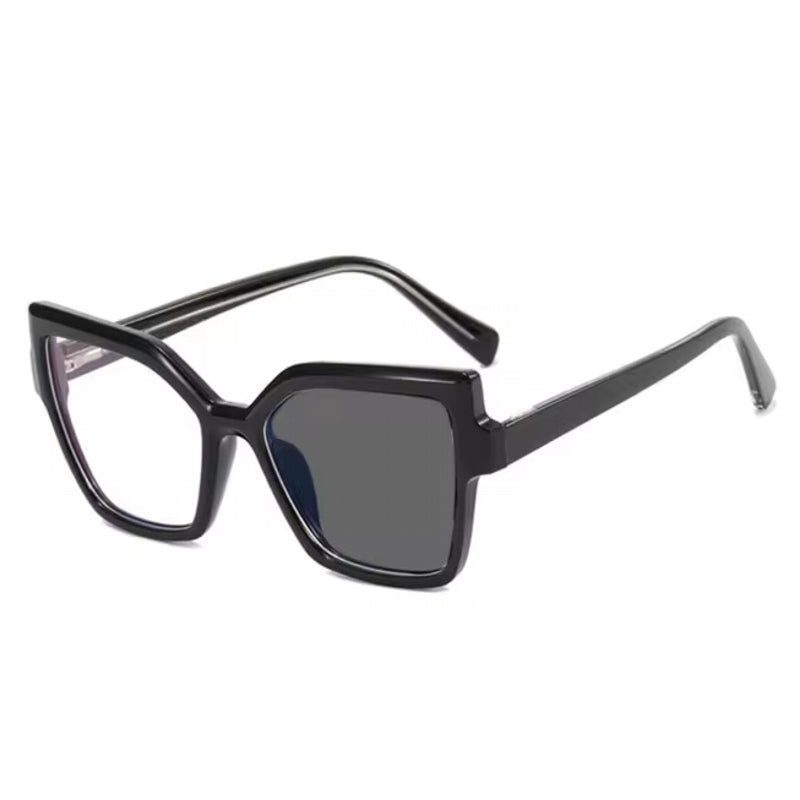 Anti-blue Light Computer Reading Glasses For Hyperopia Black Photochromic Sunglasses - Tophatter Daily Deals