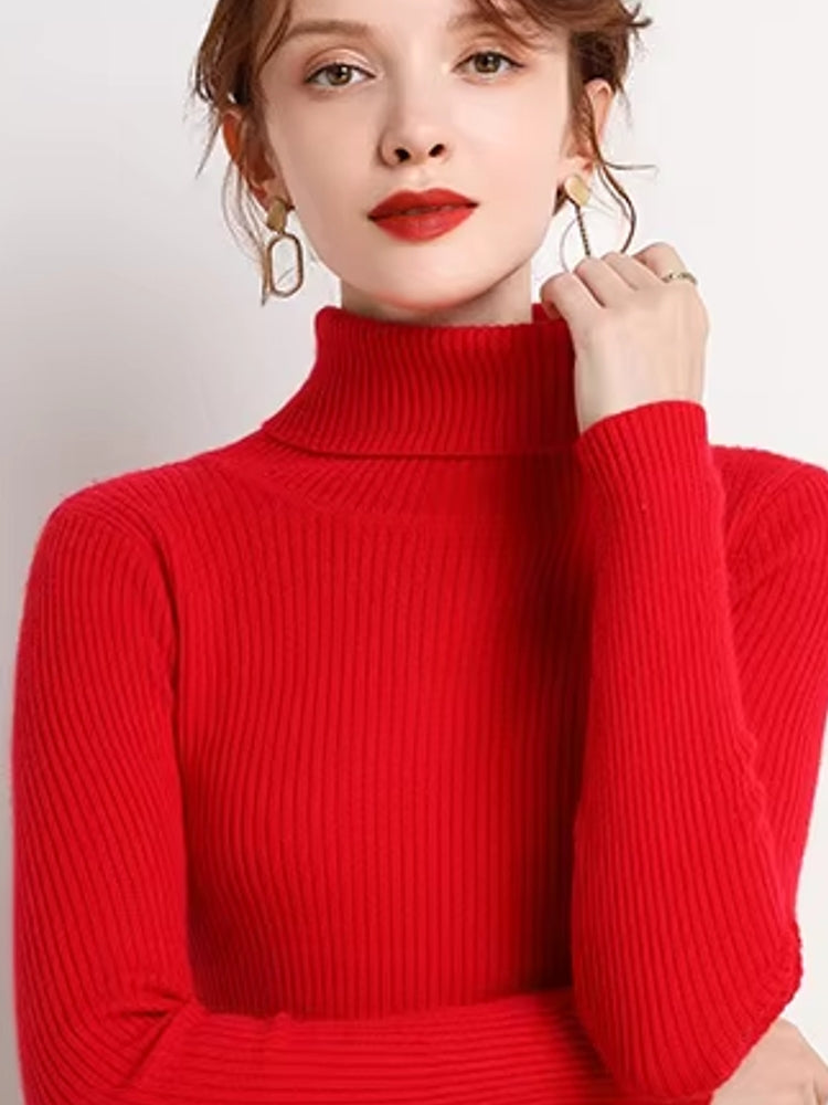 Basic Soft Top Sweaters For Women Blouses - Tophatter Daily Deals
