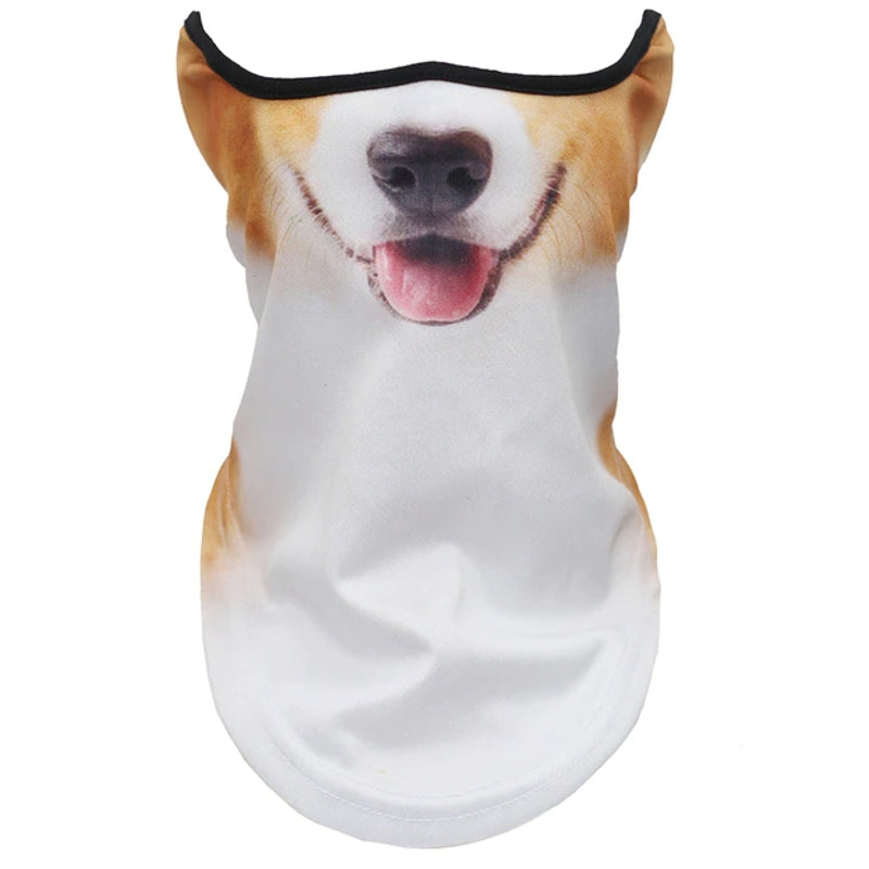 Halloween Mask Zoo Animal Neck Gaiter Motorcycle Face Masks Motorcycle Face Mask - Tophatter Daily Deals