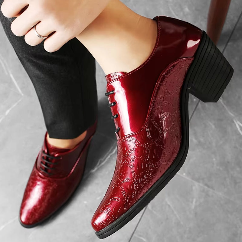 Groom Wedding Shoes Oxford Men Dress Shoes Men Dresses Shoes - Tophatter Daily Deals