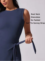 Tennis Dress for Women with Built in Shorts Sportswear - Tophatter Daily Deals