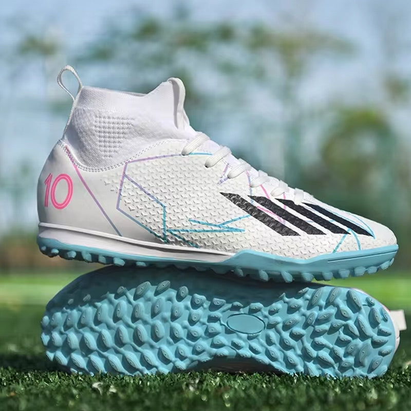 Men Sneakers Soccer Shoes 35 White TF Soccer Shoes - Tophatter Daily Deals
