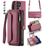 Wallet Case for Samsung Galaxy S Series Red Mobile Phone Cases - Tophatter Daily Deals