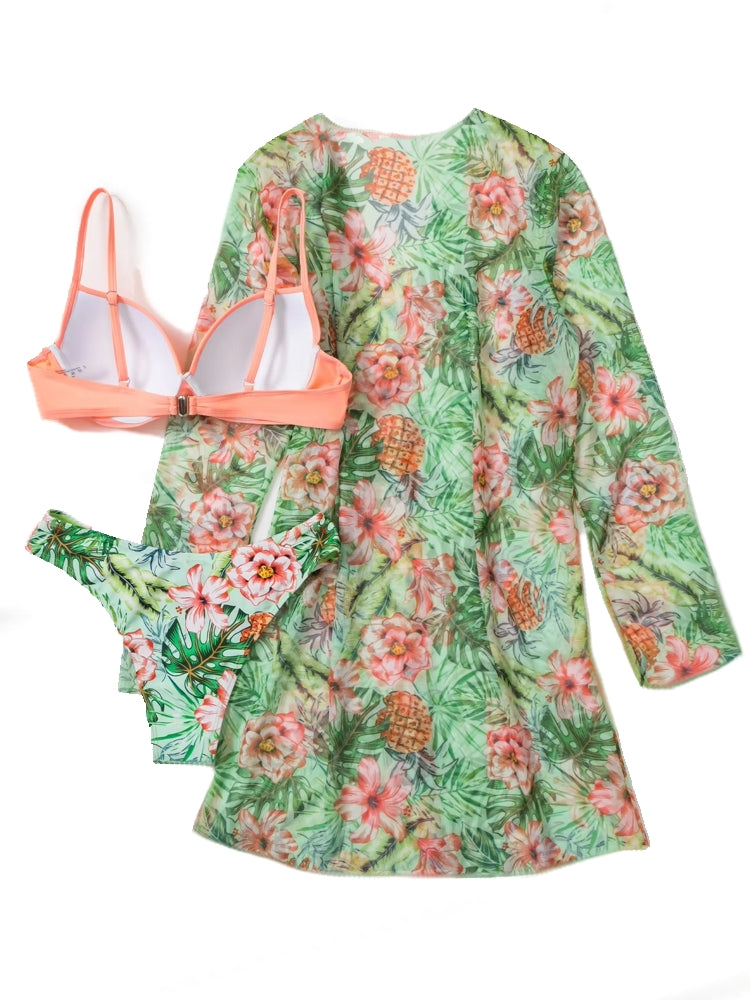 Bikini Set for Women Versatile Beach Vibes Swimwear - Tophatter Daily Deals