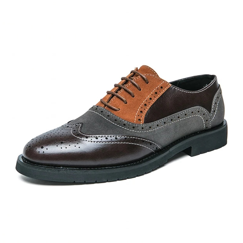 Men's Leather Oxfords Men Shoes - Tophatter Daily Deals