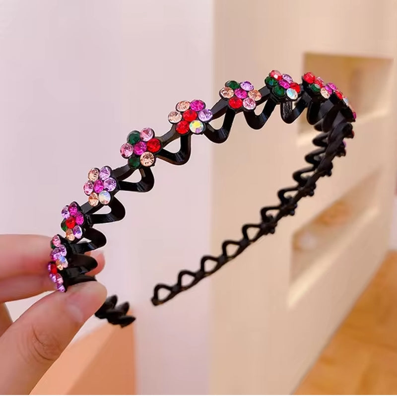 Fashion Rhinestone Women Hair Hoop Bands HAIR ACCESSORIES - Tophatter Daily Deals