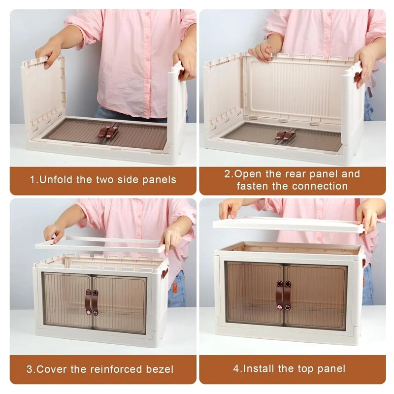 Household Storage Box - lot (3 Pieces) Home Supplies - Tophatter Daily Deals