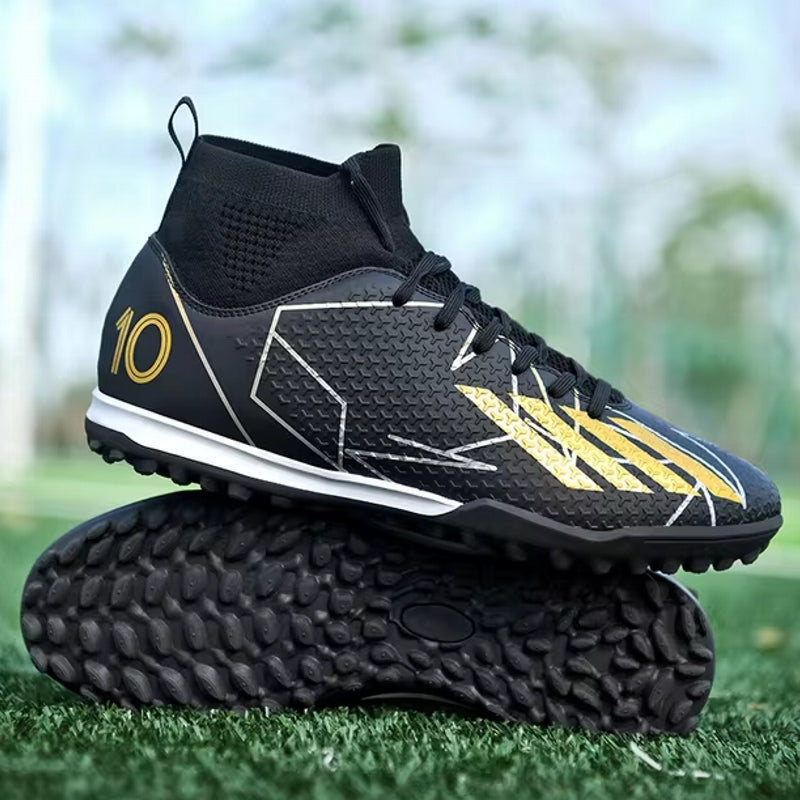 Men Sneakers Soccer Shoes 35 Black TF Soccer Shoes - Tophatter Daily Deals