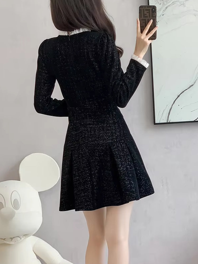 Stylish Office Ladies Retro Fishtail Mini Dress Work Wear Blazers - Tophatter Daily Deals