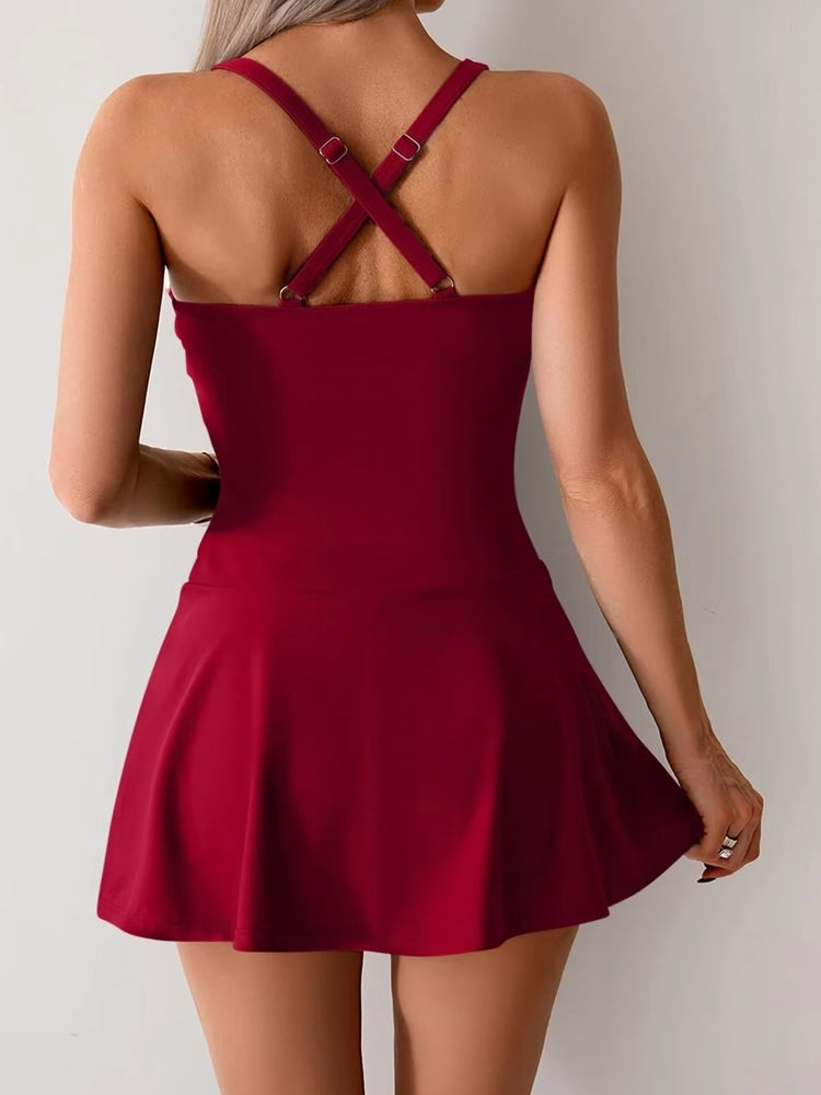 Women Sexy Swimsuit High Waist Bikini Set Swimwear - Tophatter Daily Deals