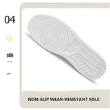 8cm White Black Taller Shoes Men Sneakers - Tophatter Daily Deals