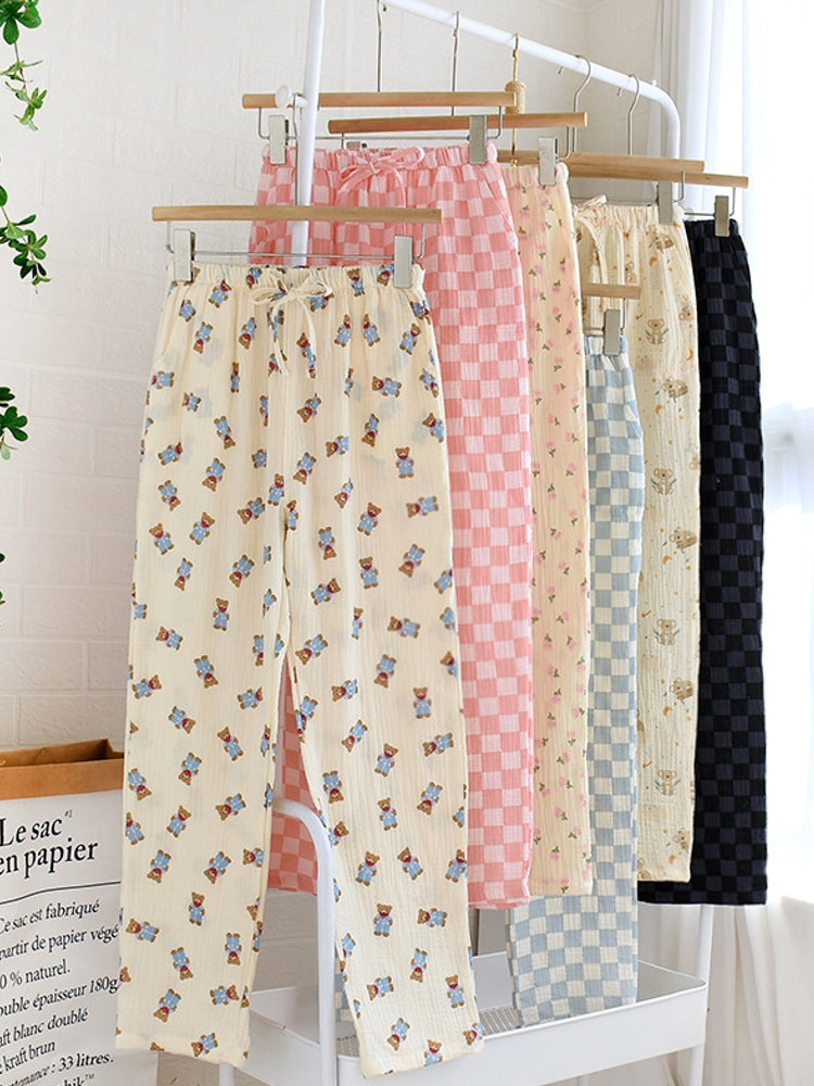 Casual Straight Trousers Home Clothes Pants Jumpsuits Pants - Tophatter Daily Deals