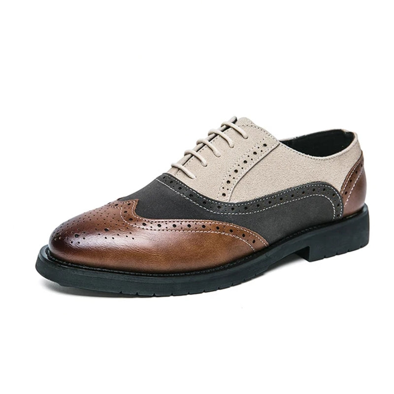 Men's Leather Oxfords Men Shoes - Tophatter Daily Deals