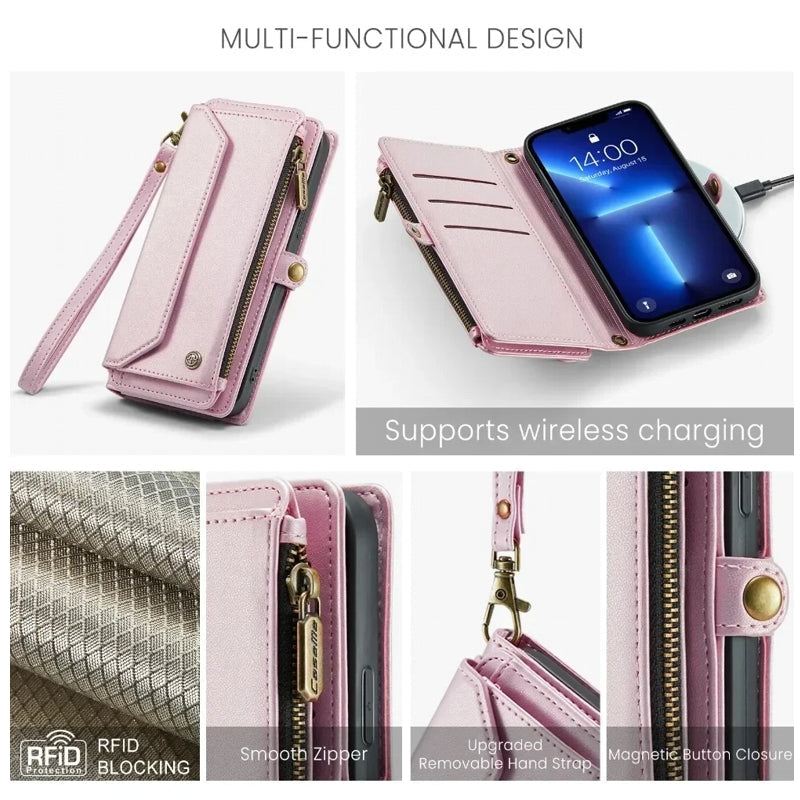 Wallet Case for Samsung Galaxy S Series Mobile Phone Cases - Tophatter Daily Deals