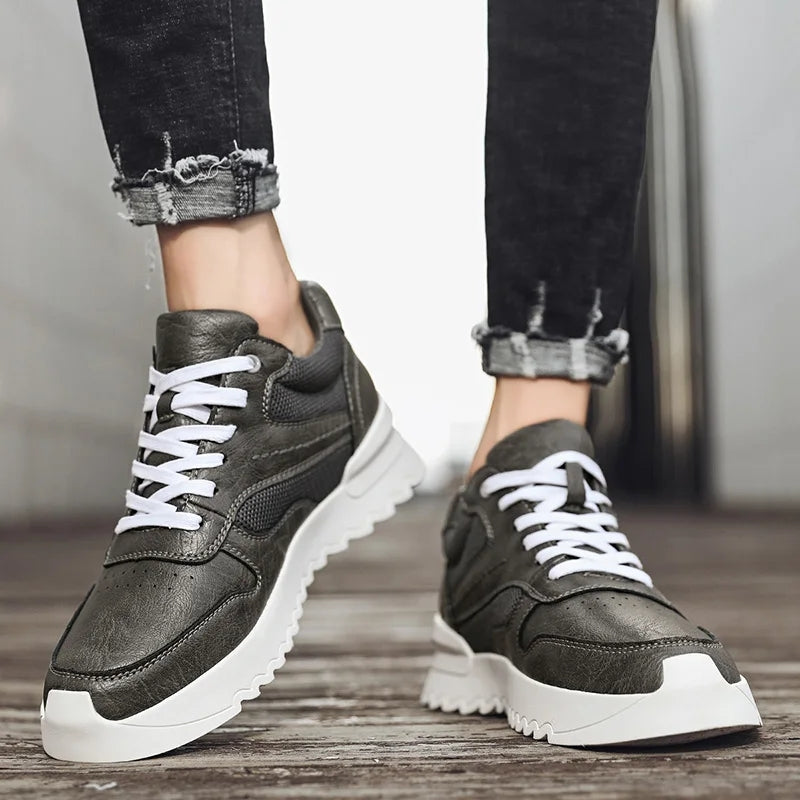 Leisure Fashion Man Elevator Shoes Men Shoes - Tophatter Daily Deals