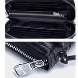Women Clutch Sheepskin RFID Long Wallet Phone Bag Wallets - Tophatter Daily Deals
