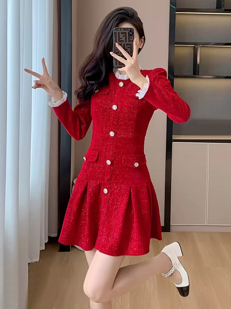 Stylish Office Ladies Retro Fishtail Mini Dress Work Wear Blazers - Tophatter Daily Deals