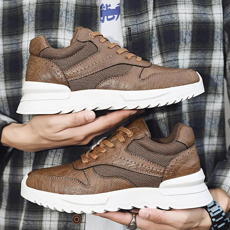 Leisure Fashion Man Elevator Shoes Men Shoes - Tophatter Daily Deals