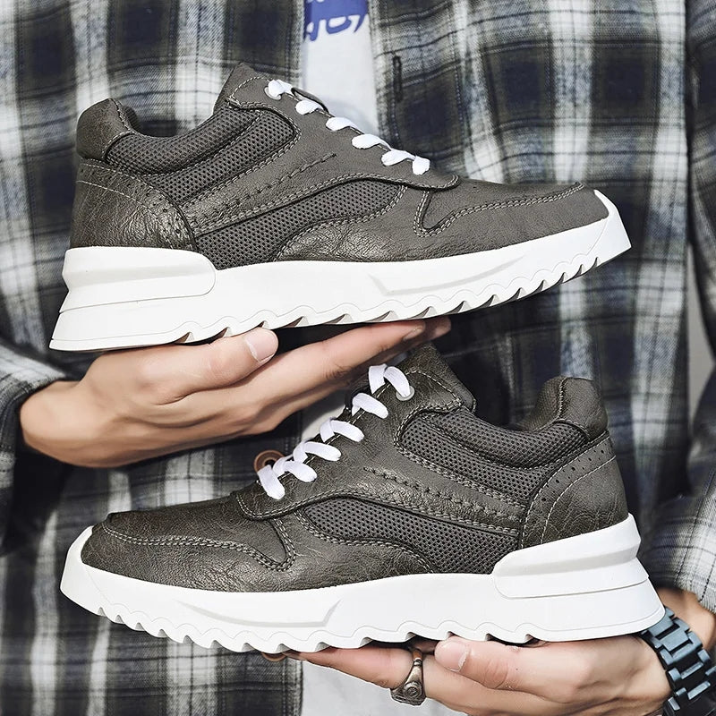 Leisure Fashion Man Elevator Shoes Men Shoes - Tophatter Daily Deals