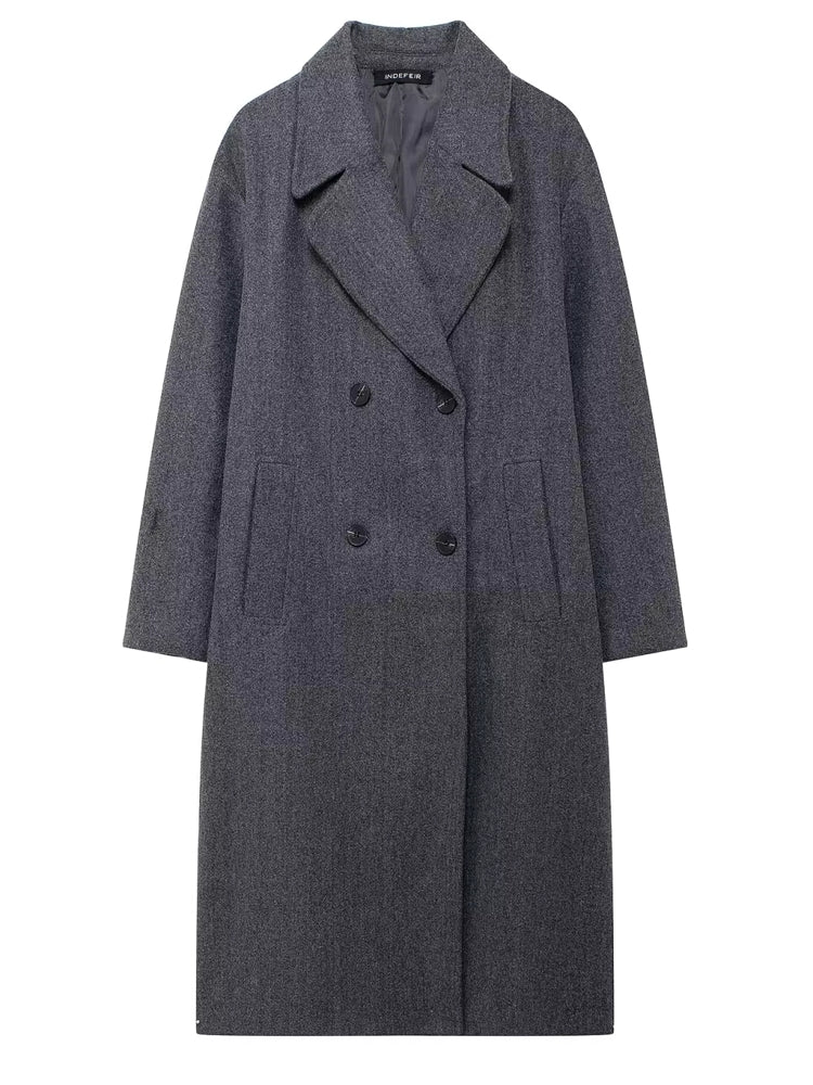 Classic Parkas Winter Coat For Women Gray Coats & Jackets - Tophatter Daily Deals