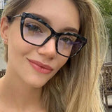 Fashion Square Glasses Frame Women Sunglasses - Tophatter Daily Deals