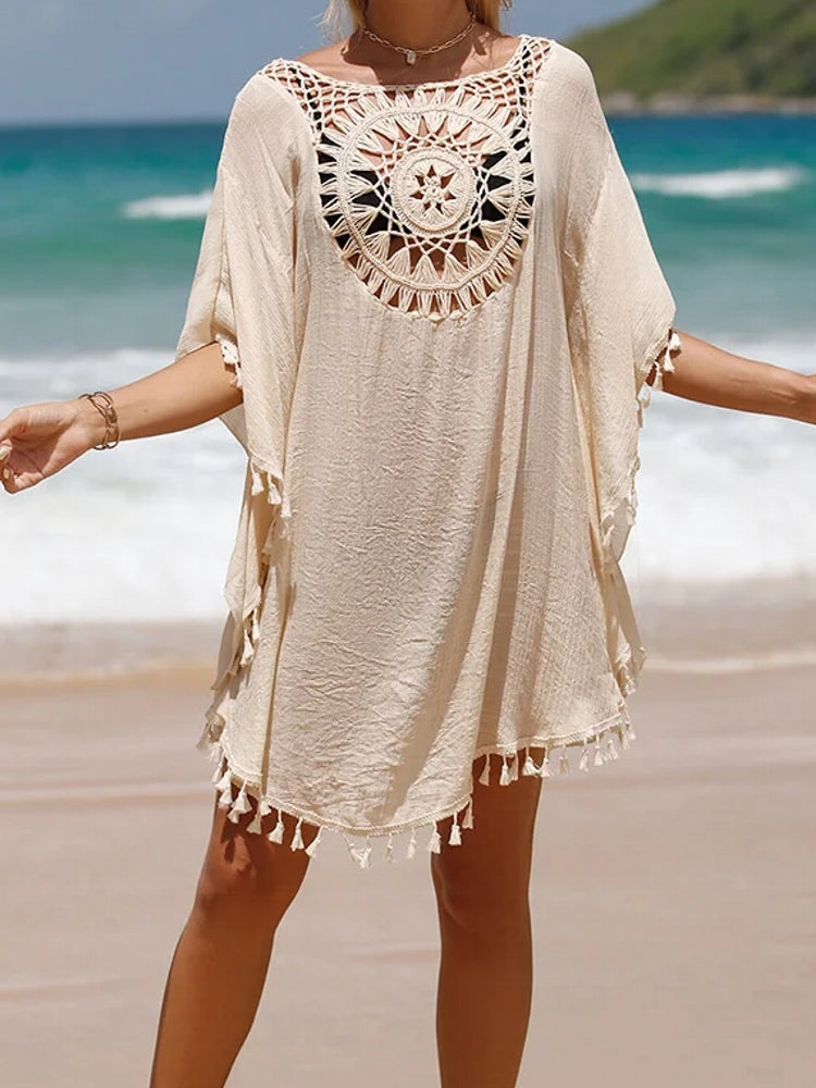 Sexy Comfortable Women Swimsuit Cover Up Dress Swimwear - Tophatter Daily Deals