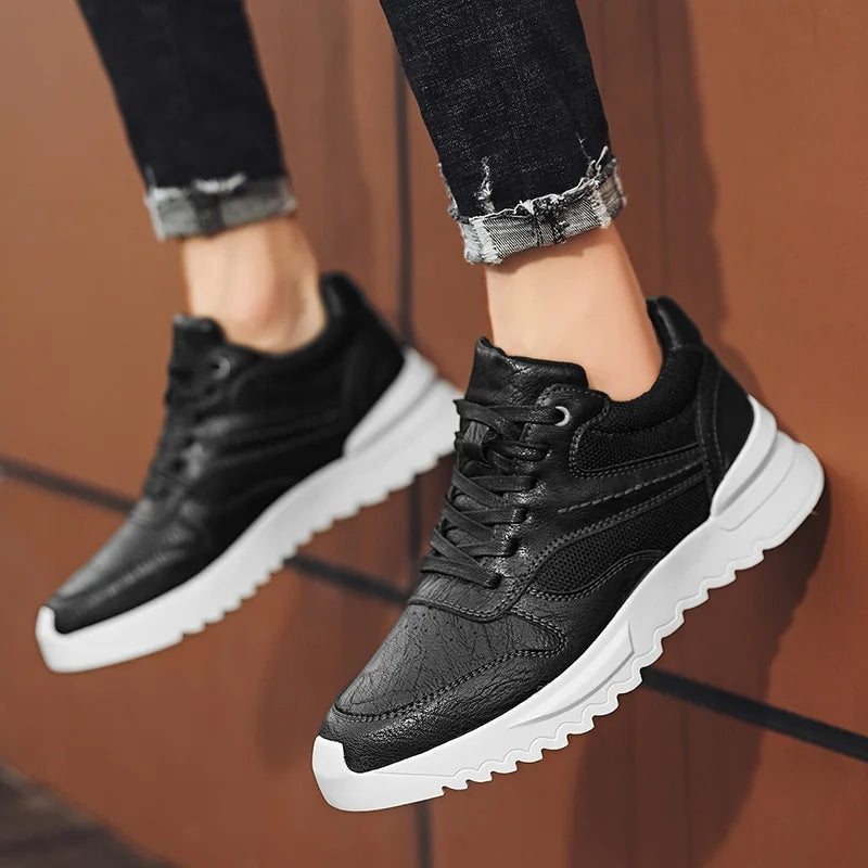 Leisure Fashion Man Elevator Shoes Men Shoes - Tophatter Daily Deals