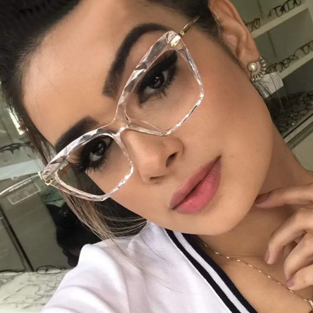 Fashion Square Glasses Frame Women Sunglasses - Tophatter Daily Deals