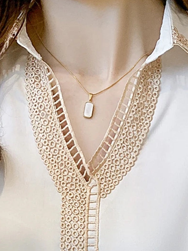 White Blouse Perfect For Office Wear White Blouses - Tophatter Daily Deals