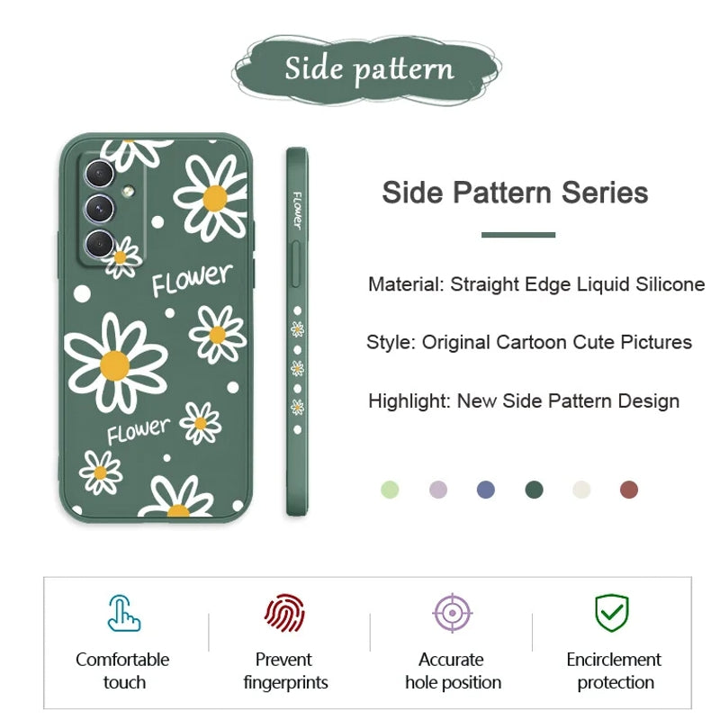 Phone Case For Samsung Galaxy - Daisies Samsung Cases - Tophatter Daily Deals