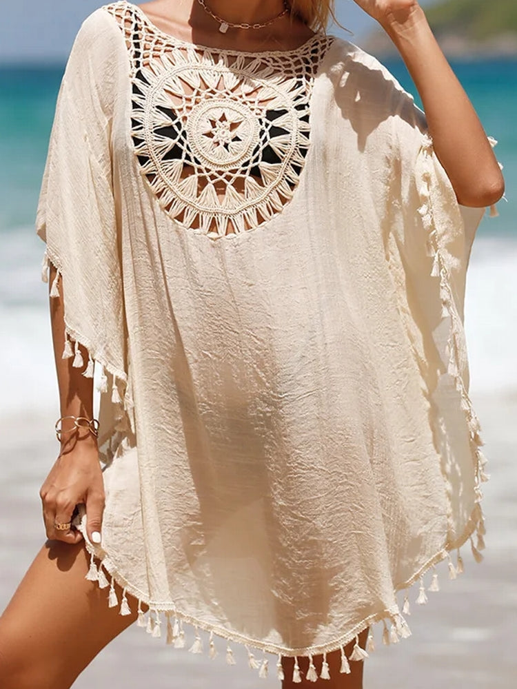 Sexy Comfortable Women Swimsuit Cover Up Dress Swimwear - Tophatter Daily Deals