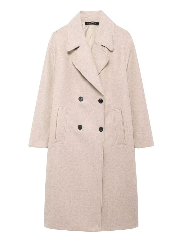 Classic Parkas Winter Coat For Women Beige Coats & Jackets - Tophatter Daily Deals