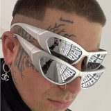 Vintage Shades Futuristic Eyewear Riding Eyeglasses Sunglasses - Tophatter Daily Deals