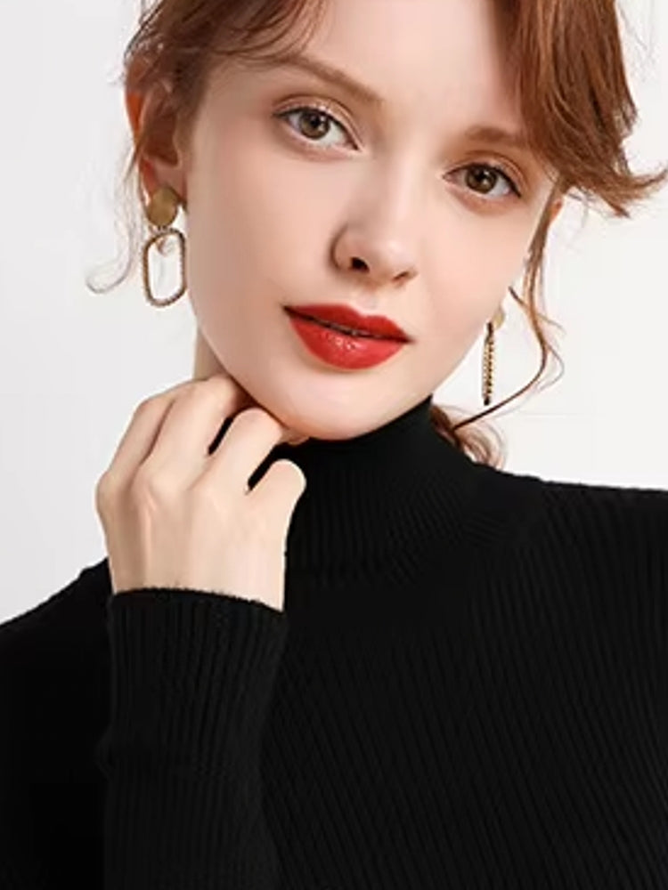 Basic Soft Top Sweaters For Women Blouses - Tophatter Daily Deals