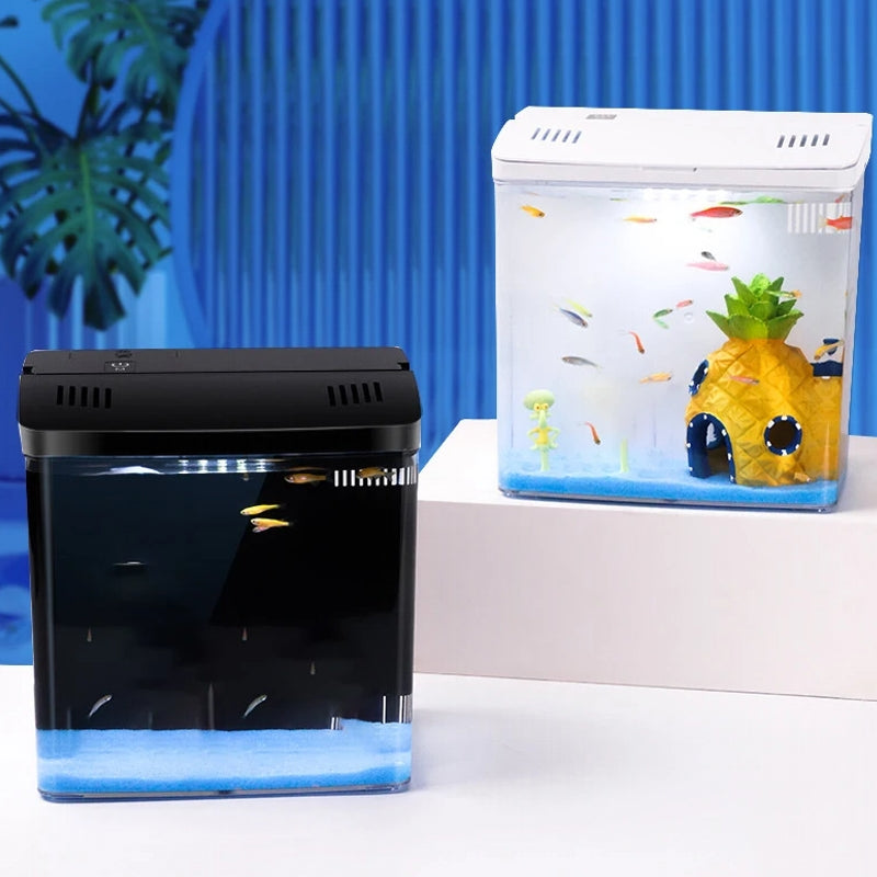 Mini Fish Tank Pet Supplies - Tophatter Daily Deals