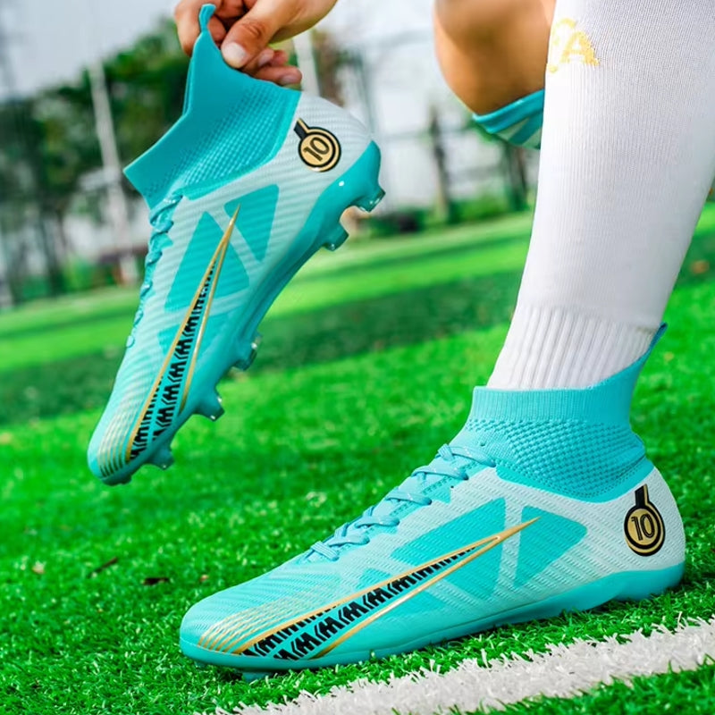 Soccer Shoes Grass Training Outdoor Football Shoes Soccer Shoes - Tophatter Daily Deals