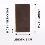 Men Wallets Solid Card Holder Clutch Wallets - Tophatter Daily Deals